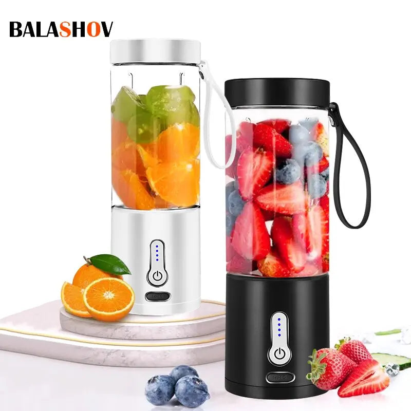 BALASHOV Portable Blenders with Fresh Fruits – Ideal for Smoothies and Shakes